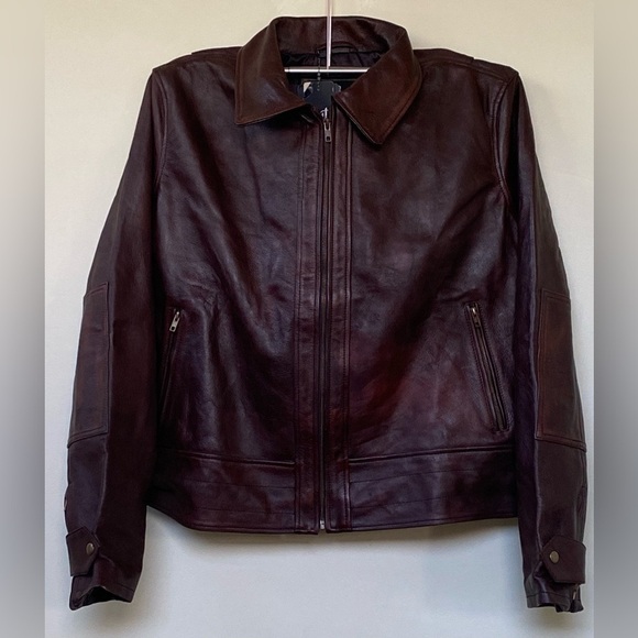 Leather jacket NEW with tag - Picture 2 of 9